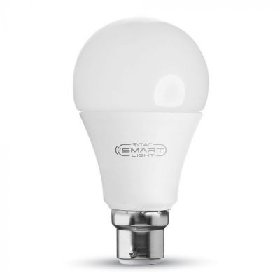 V-TAC Smart B22 10w Bulb Compatible With Amazon Alexa & Google Home RGB+WW+CW