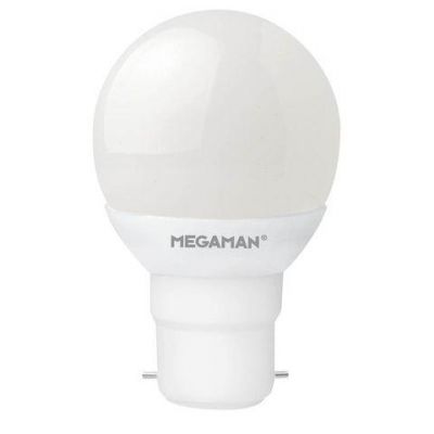 MEGAMAN 3.5W Opal Golf Ball B22 2800K LED