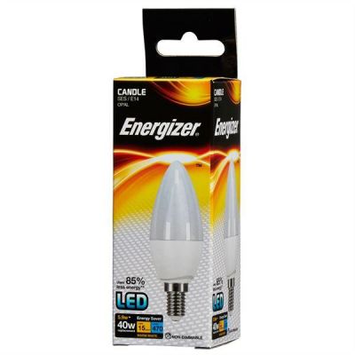 Energizer Led Candle 470LM 5.9W Opal E14 (SES) Warm White