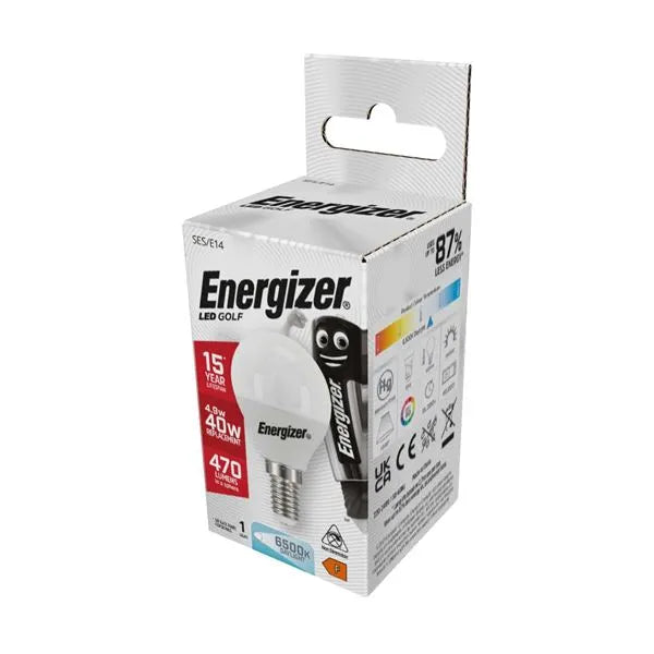 Energizer Led Golf 470LM 4.9W Opal E14 (SES) Daylight
