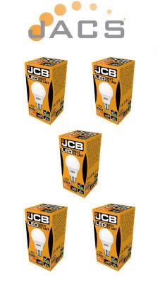 JCB LED A60 470LM OPAL E22 (BC) 3000K, PACK OF 5