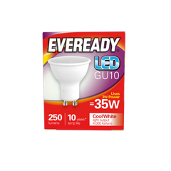 Eveready Led GU10 235LM Cool White, PACK OF 5