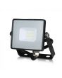 V-TAC -10 10W SMD Floodlight With Samsung Chip Colorcode:6400k Black Body Grey Glass