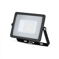 V-TAC 20 20W SMD Floodlight With Samsung Chip Colorcode:4000k Black Body Grey Glass