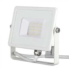 V-TAC -20 20W SMD Floodlight With Samsung Chip Colorcode:3000K White Body White Glass