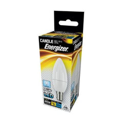Energizer Led Candle 520lm 5.9w Opal B15 (SBC) Daylight, Pack Of 5