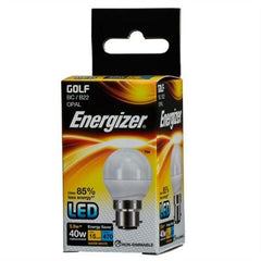 Energizer Led Golf 470LM 5.9W OPAL B22 (BC) Warm White, Pack Of 5