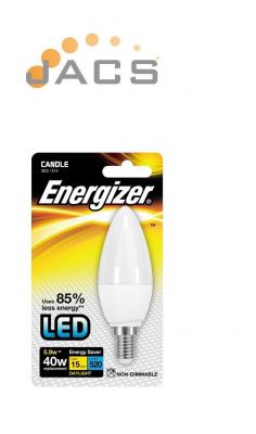 Energizer Led Candle 470lm Opal E14 Daylight (10 Pack)
