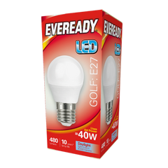 Eveready Led Golf 480LM OPAL E27 (ES) Daylight, Pack Of 5