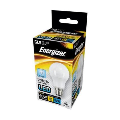 Energizer Led GLS 520LM 5.6W Opal B22 (BC) Daylight, Pack Of 5
