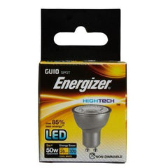 Energizer High Tech Led GU10 370LM 5W Cool White, Pack Of 5