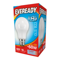 Eveready Led GLS 820LM B22 (BC) Daylight, PACK OF 5