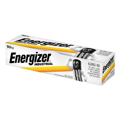 Energizer Industrial 9V PP3 / MN1604 Batteries