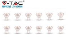 V-TAC 275 5W Plastic Spotlight With Samsung Chip Colorcode:6400K GU10 12PCS/PACK