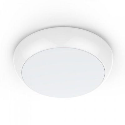 V-Tac 09 8w Full Round Dome Light (Microwave Sensor) With Samsung Chip Colorcode:4000k