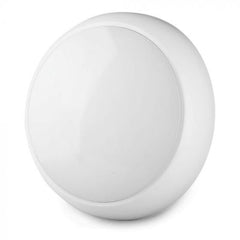 V-Tac 08 8w Full Round Dome Light-2d Bulkhead With Samsung Chip Colorcode:4000k