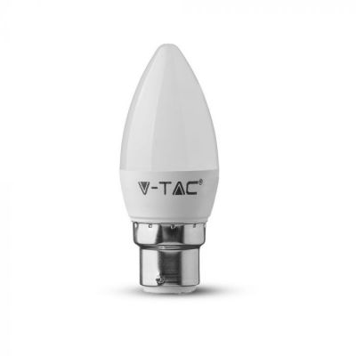 V-TAC 294D 5.5W Plastic Candle Bulb With Samsung Chip Colorcode:3000K E14