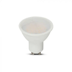V-TAC 271 10W GU10 Led Plastic Spotlight-Milky Cover With Samsung Chip Colorcode:3000K 10PCS/Pack