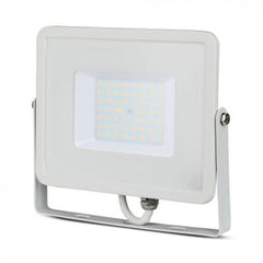 V-TAC 50-1 50W SMD Floodlight With Samsung Chip & Cable(1m) Colorcode:6400K White Body