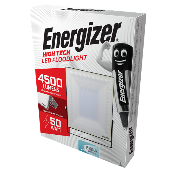 Energizer 50W SMD LED Flood Light - IP65 - 6500K