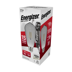 Energizer Filament Smokey Led ST64 5.5W E27 (ES) Cool White Dimmable, Pack Of 5