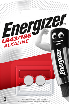 Energizer LR43 Batteries - 2 Pack