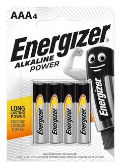 Energizer AAA Batteries - 4 Pack