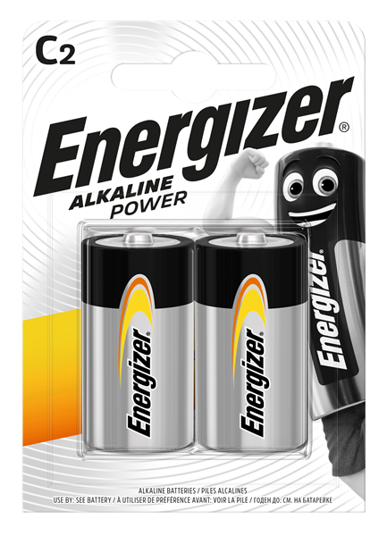 Energizer C Batteries - 2 Pack