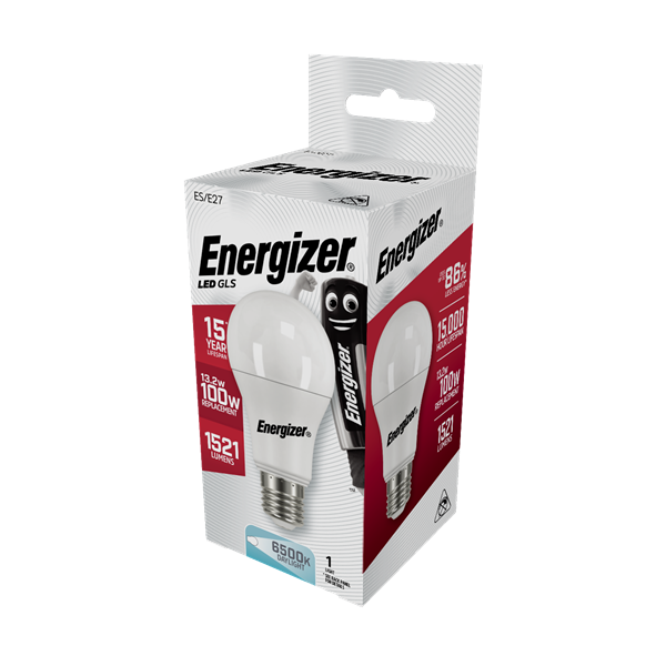 Energizer Led GLS 1521LM 13.2W OPAL E27 (ES) Daylight, Pack Of 5