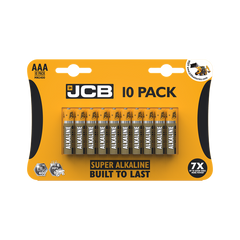 JCB Super Alkaline Industrial AA Batteries - 100 Pack
