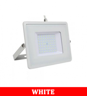 V-TAC 50W SMD Floodlight Chip & Cable 6400k White