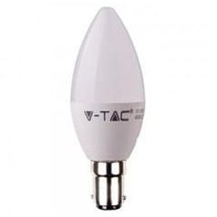 V-TAC 5.5W Plastic Candle 3000K B15 DIMMABLE