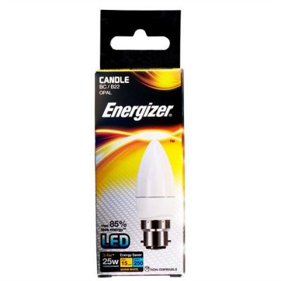 Energizer Led Candle 250LM 3.4W OPAL B22 (BC) Warm White