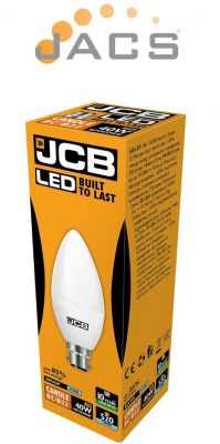 Quality Jcb Led 6w Candle B22 470lm Opal B22 6500k Cool White
