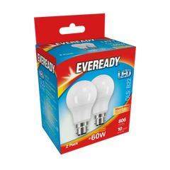 Eveready Led GLS 806LM B22 (BC) Warm White,Pack Of 4