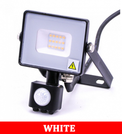 V-TAC -30-S 30W SMD Pir Sensor Floodlight With Samsung Chip Colorcode:6400K BLACK BODY GREY GLASS