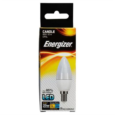 Energizer Led Candle 250lm 3.4W OPAL E14 (SES) Warm White