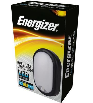 Energizer Oval Pir Bulkhead, 15w