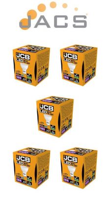 JCB LED GU10 250lm 100° 6500k, Pack Of 5