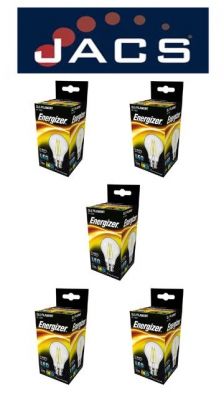Energizer Filament Led GLS 470LM 4.3W B22 (BC) Warm White ,Pack Of 5