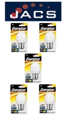 Energizer Led Golf 520LM 5.9W Opal B22 (BC) Daylight, Pack Of 5