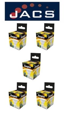 Energizer Led GU10 360LM 5.5W Warm White Dimmable,Pack Of 5