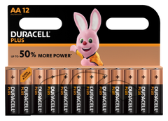 S3529 Duracell AA Plus Power, Pack Of 12