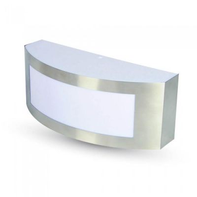 V-TAC 7670 E27 Wall Lamp With Stainless Steel & PC IP44