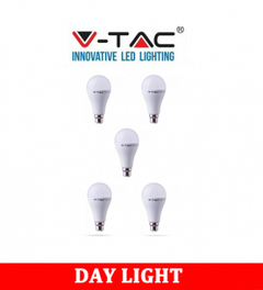 V-TAC 281 15W A65 Plastic Bulb With Samsung Chip Colorcode:6400K B22 5PCS/Pack