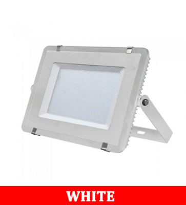 V-TAC 300 300W SMD Floodlight With Samsung Chip Colorcode:6400K White Body White Glass
