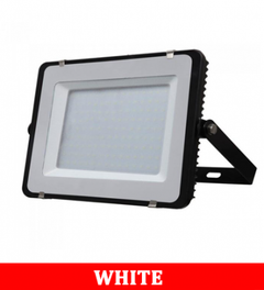 VT-156 150W SMD Floodlight With Samsung Chip Colorcode:6400k Black Body Grey Glass (120LM/W)