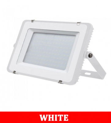 VT-156 150W SMD Floodlight With Samsung Chip Colorcode:6400k White Body Grey Glass (120LM/W)