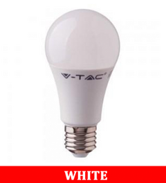 V-TAC 10W A60 Led Plastic Bulb Colorcode:6400k E27