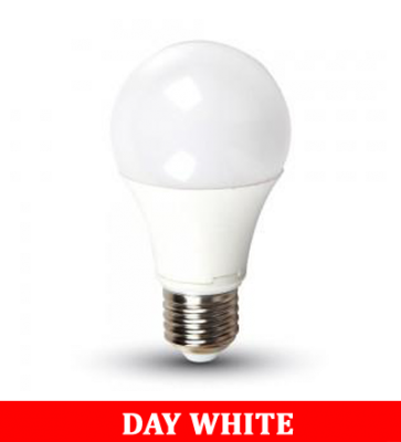 V-TAC 2210 10W A60 Led Plastic Bulb Colorcode:4000k E27